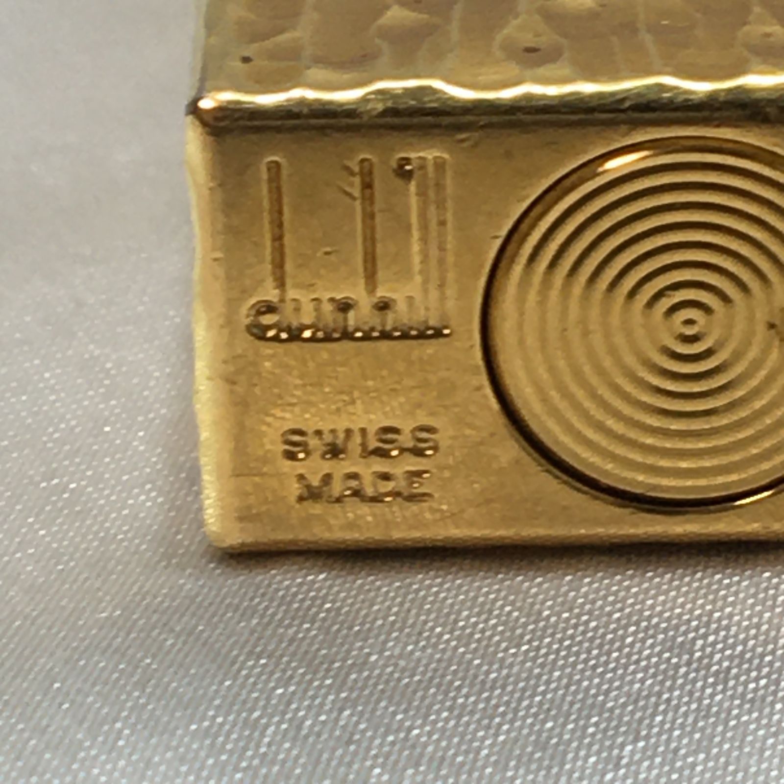 dunhill ダンヒル ゴールド ローラー ガスライター SWISS MADE スイス