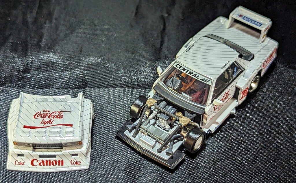 トミーテック　コカ・コーラ ブルーバード スーパーシルエット (1984年仕様) トミーテック コカ・コーラ ブルーバード スーパーシルエット (1984年