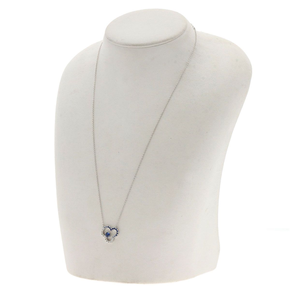 美品　タサキ　チャンツ　ネックレス　K18WG/PD0.34ct 美品 タサキ チャンツ ネックレス K18WG/PD0.34ct