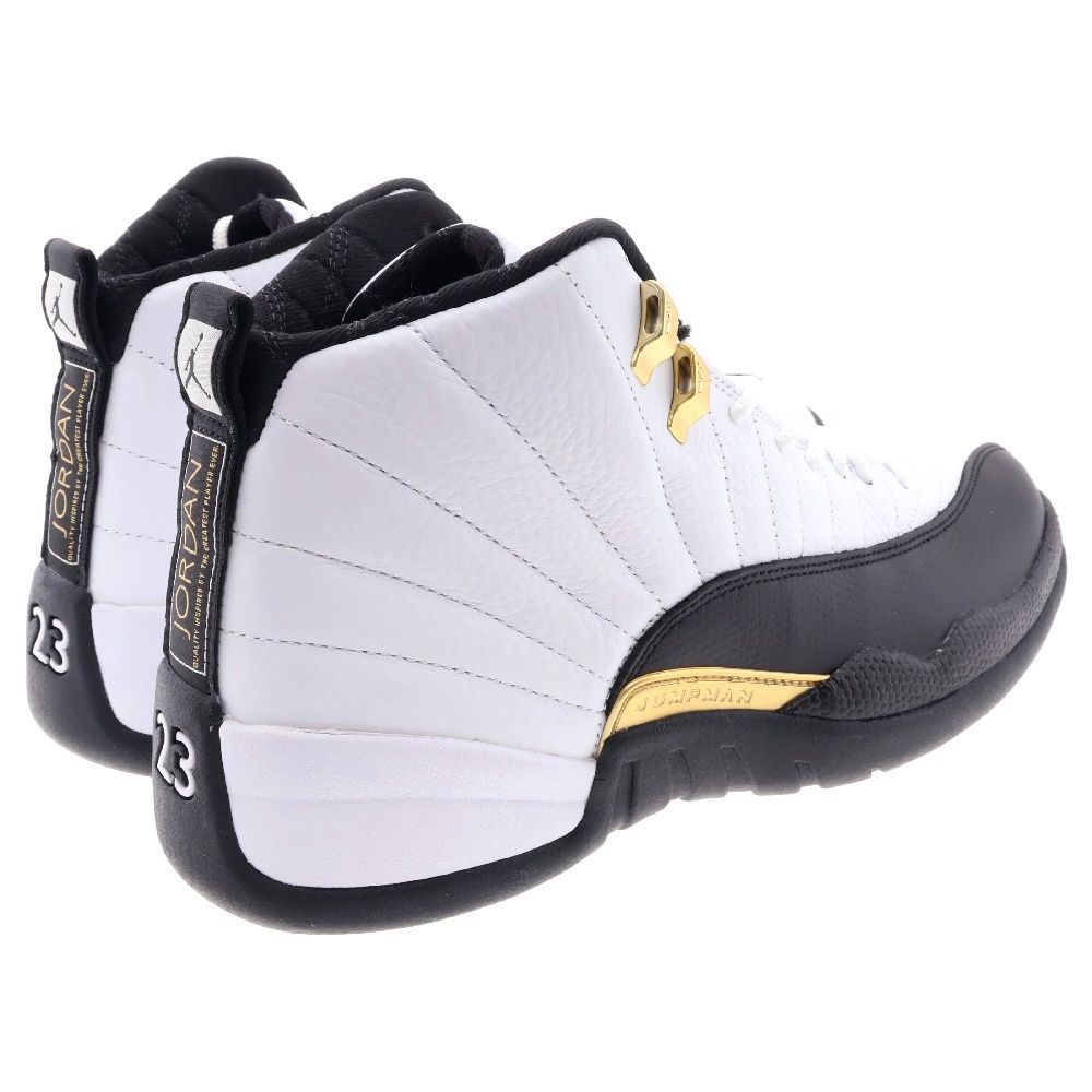 NIKE (ナイキ) AIR JORDAN 12 ROYALTY エアジョーダン12 ロイヤリティ ハイカットスニーカー ホワイト/ブラック US10.5/28.5cm CT8013-170