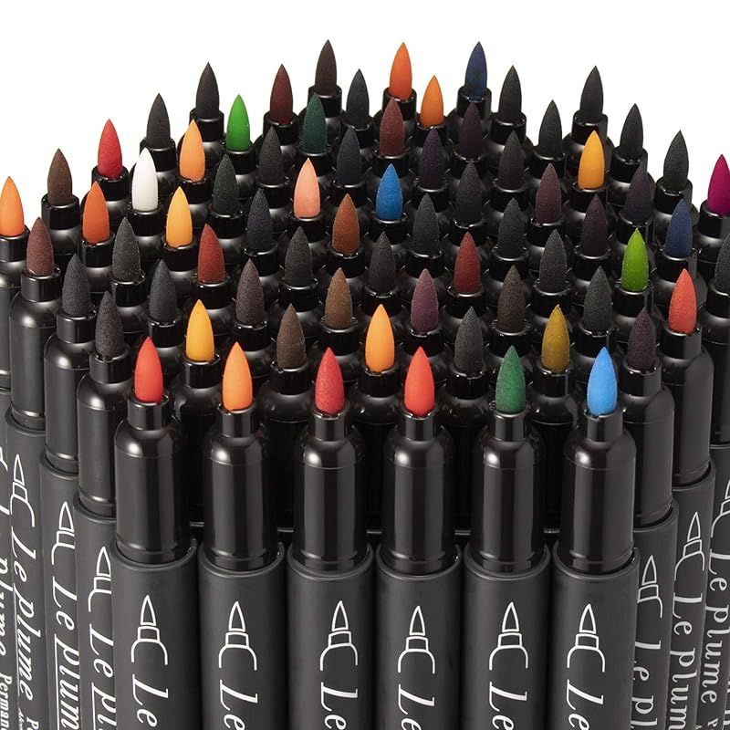 マービー MARVY アルコールマーカー ルプルームパーマネント 中間 セット 3000 B 72