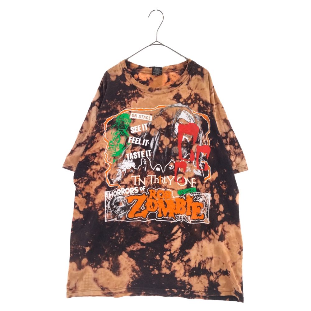 cvtvlist カタリスト カスタム品 Rob Zombie Tee ブリーチ加工