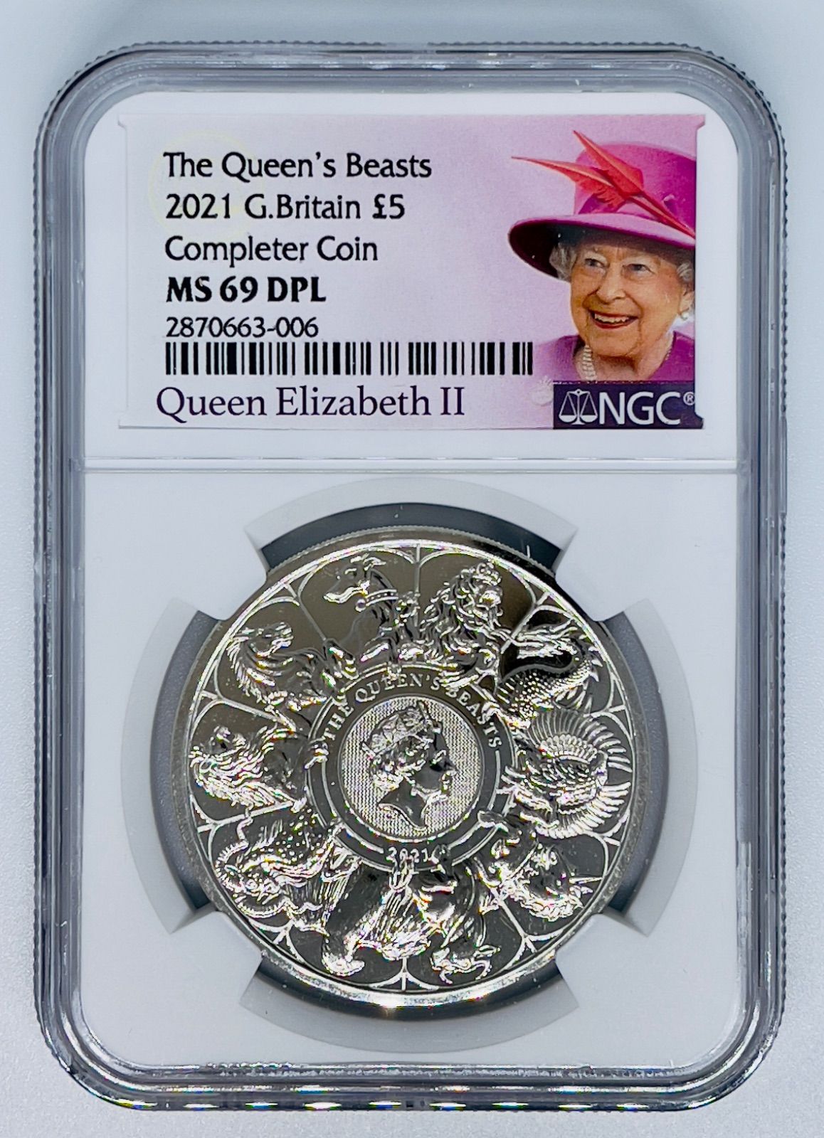 2021年 クイーンズビースト コイン エリザベス女王 NGC ロイヤルミント 2021年 クイーンズビースト コイン エリザベス女王 NGC ロイヤル