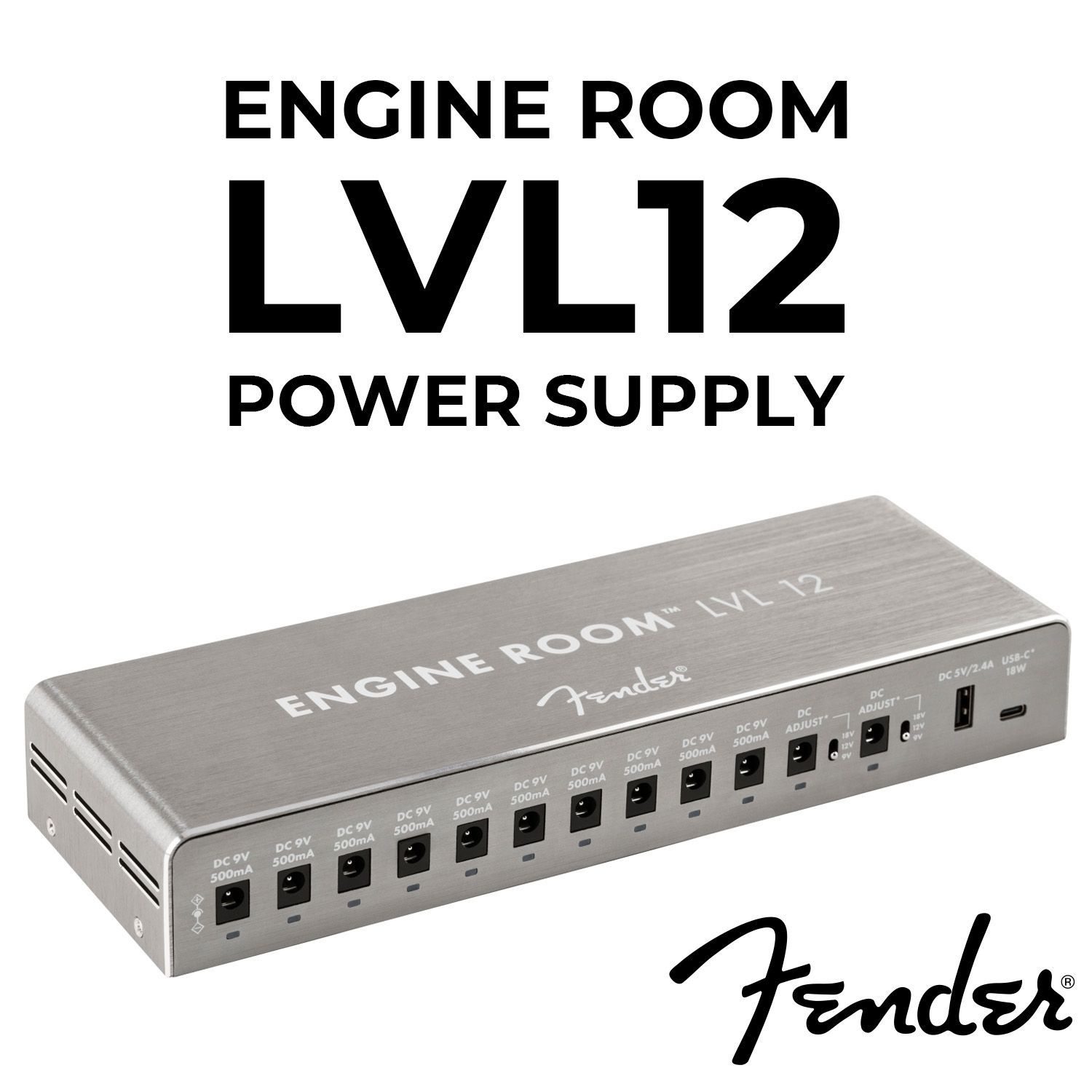 【数量限定人気】FENDER Engine Room LVL12パワーサプライ ギター