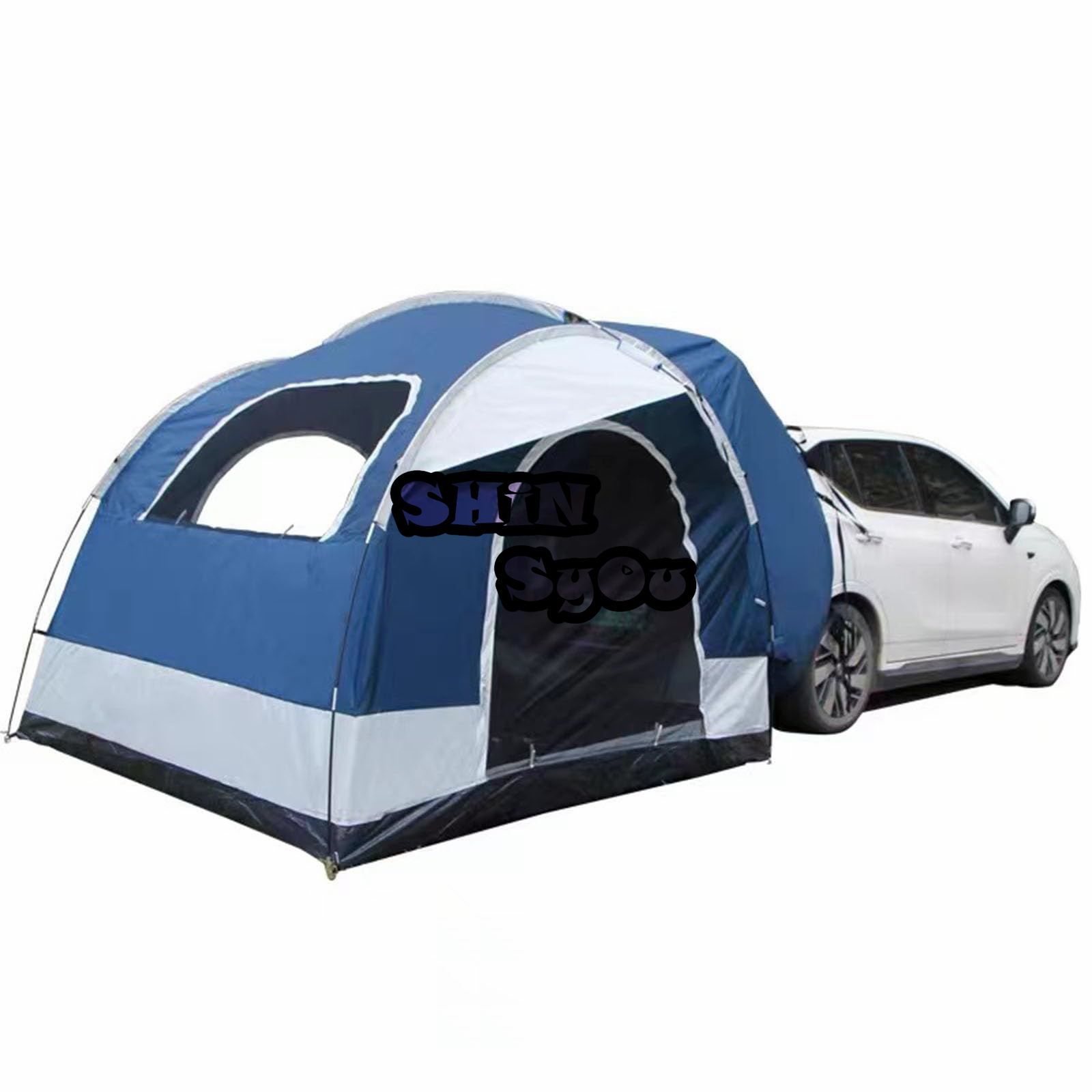 防災対策 テント カーサイドタープ 2024トランクテント車中泊テント