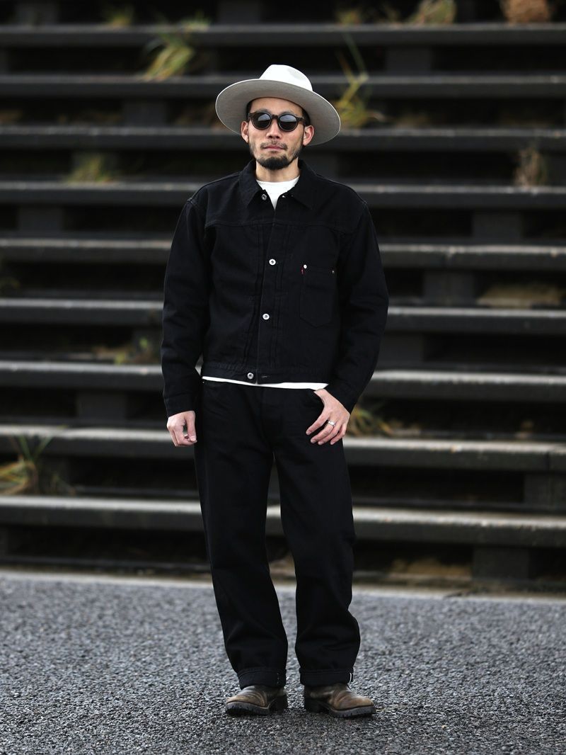 【未使用】TCB ジーンズ Late S40's Jacket BKBK 40 TCB jeans TCBジーンズ Late S40's Jacket BKBK 14oz 大戦モデル