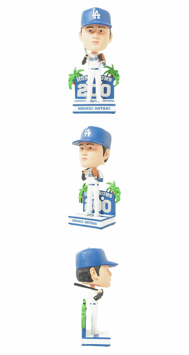 海外 海外 FOCO 大谷翔平 ボブルヘッド フィギュア 人形 200本塁打記念 ロサンゼルス ドジャース MLB公式 Shohei Ohtani コレクターズアイテム 約24cm 9.5INCH 正規ライセンス グッズ 野球 ファン