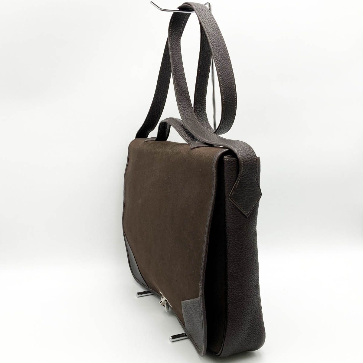 美品 HERMES エルメス ヴィクトリア ショルダーバッグ メッセンジャー