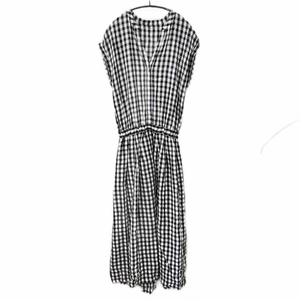 新品未使用NAOKO TAKAI チェック柄ノースリーブワンピース 38 楽天市場】ノースリーブワンピース チェック柄 ワンピース