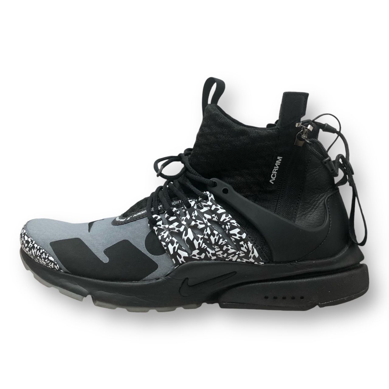 ACRONYM NIKE Air Presto Mid Cool Grey/Black AH7832-001 コラボ アクロニウム エアプレスト  スニーカー ナイキ 28cm 78291A1 - メルカリ