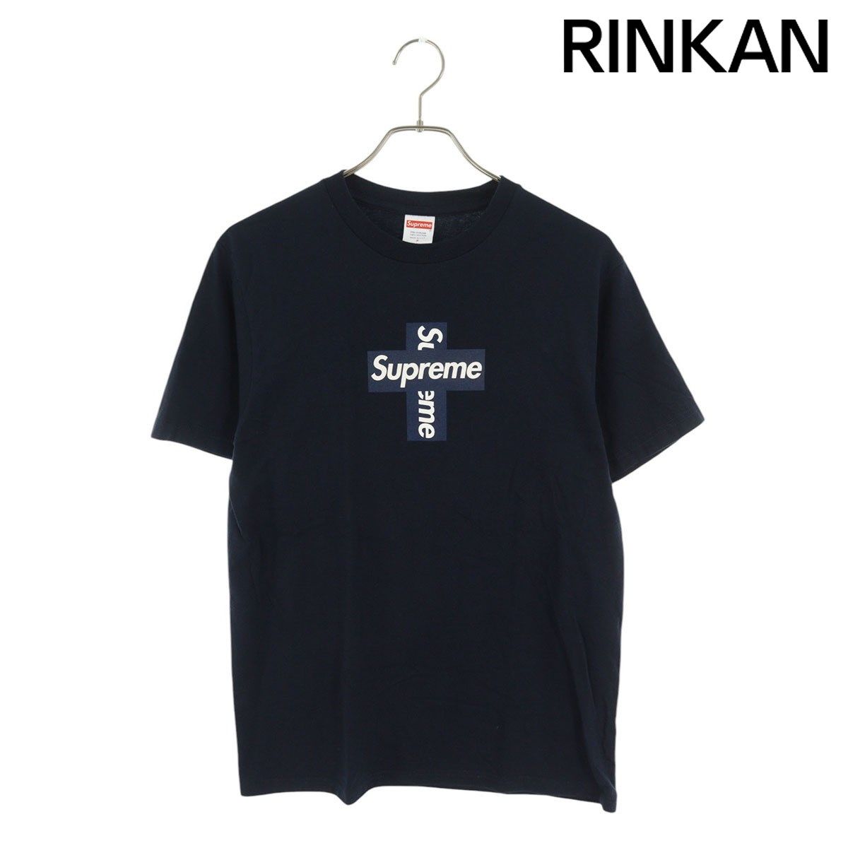 シュプリーム  20AW  Cross Box Logo Tee クロスボックスロゴTシャツ メンズ S
