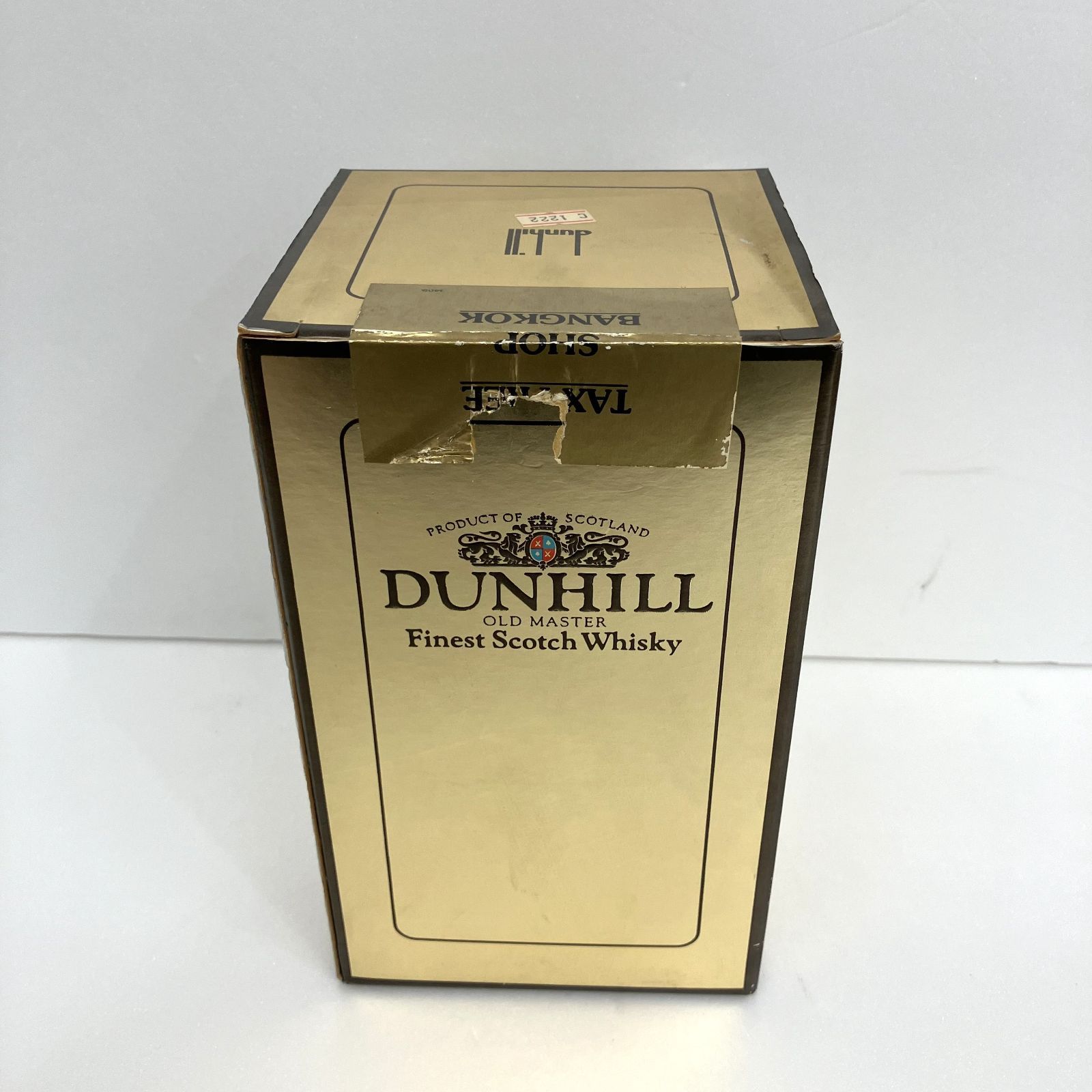 未開栓】DUNHILL ダンヒル オールドマスター ウイスキー 750ml