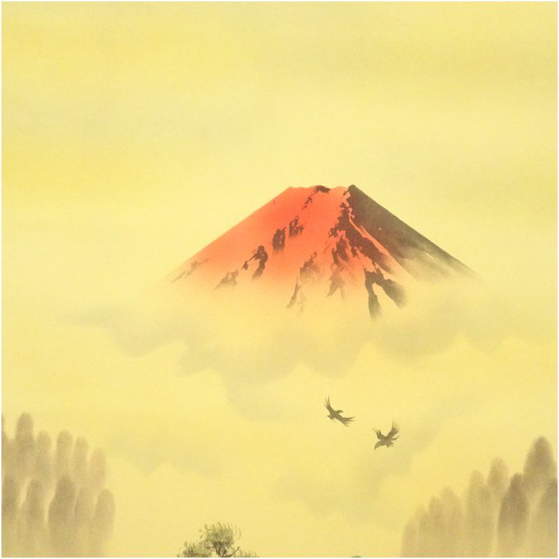 掛け軸 佛心 梅堂謹書 南無阿弥陀仏 絹本 軸装 仏事 和室 共箱 仏具 仏