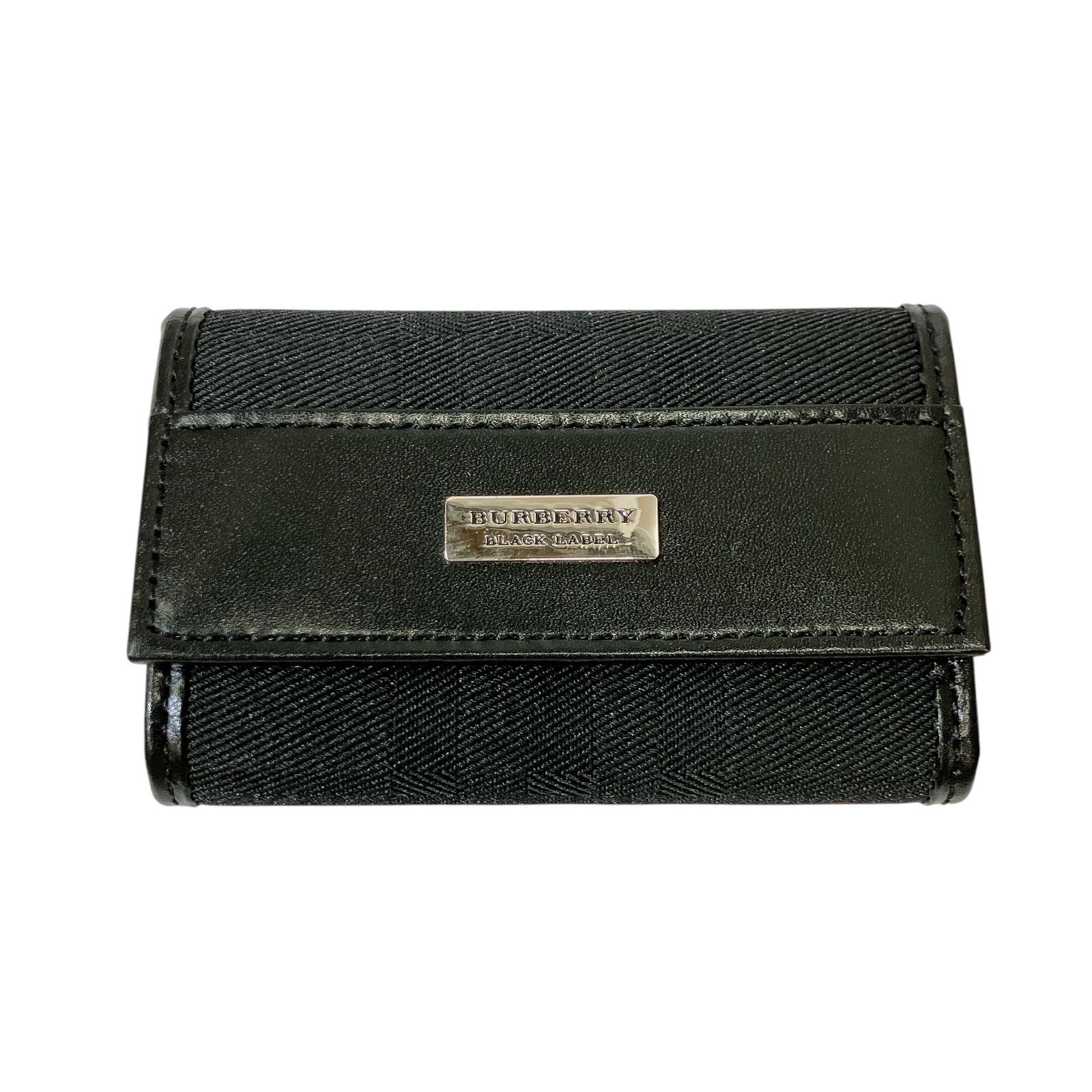 C342 【未使用・美品】Burberry バーバリー BLACK LABEL キーケース