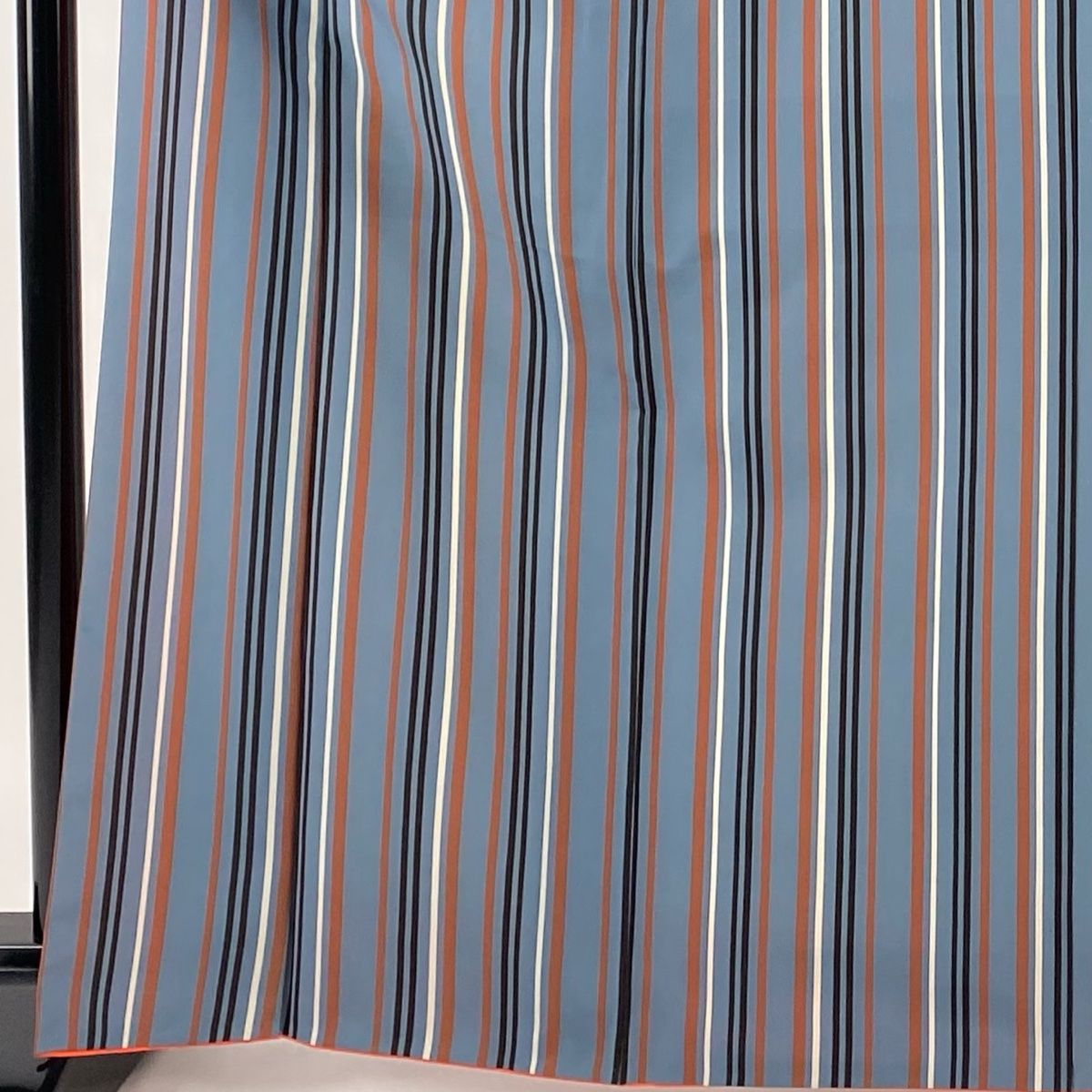 小紋 身丈167cm 裄丈67cm 化繊 名品 【中古】 小紋 身丈167cm 裄丈67cm M 袷 花唐草 幾何学模様 灰紫 正絹 秀品