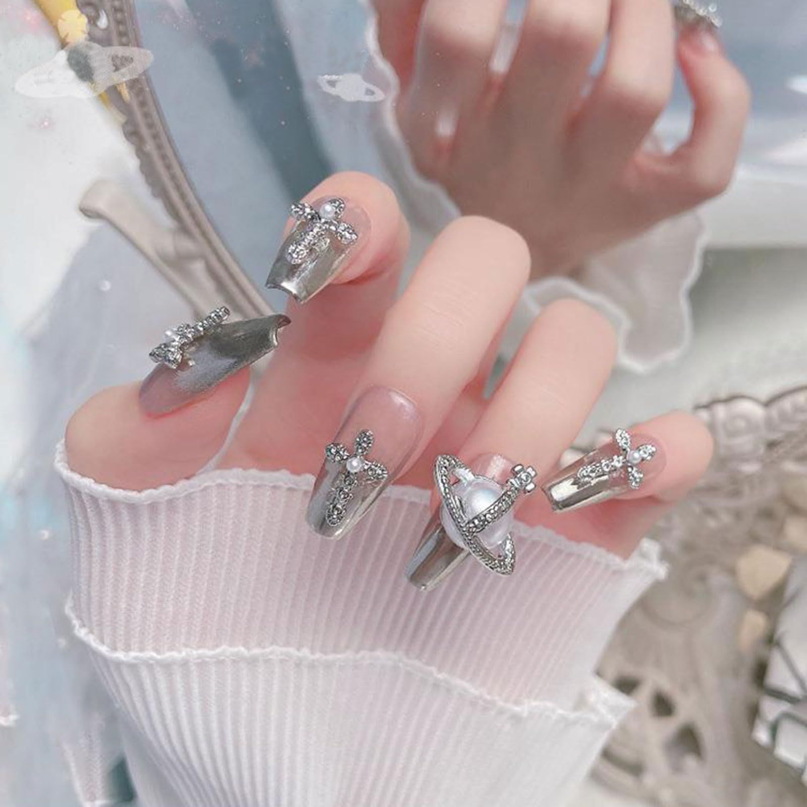 3dネイルパーツ ネイル ネイルパーツ デコパーツ うさぎ 星 【公式通販】