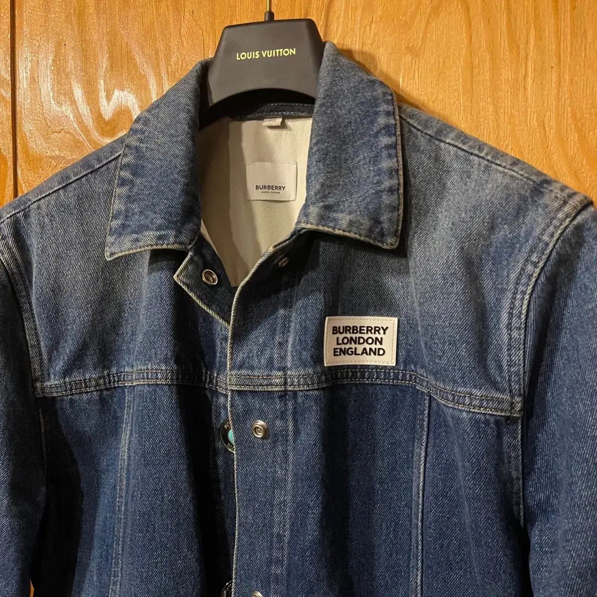 BURBERRY バーバリー ロンドン ロゴ ブルー デニム ジャケット
