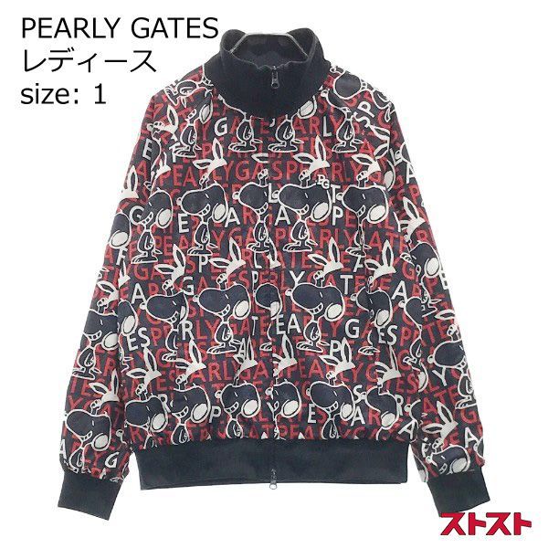 PEARLY GATES パーリーゲイツ × PEANUTS 裏地付 ジップジャケット 1 ［240101018349］