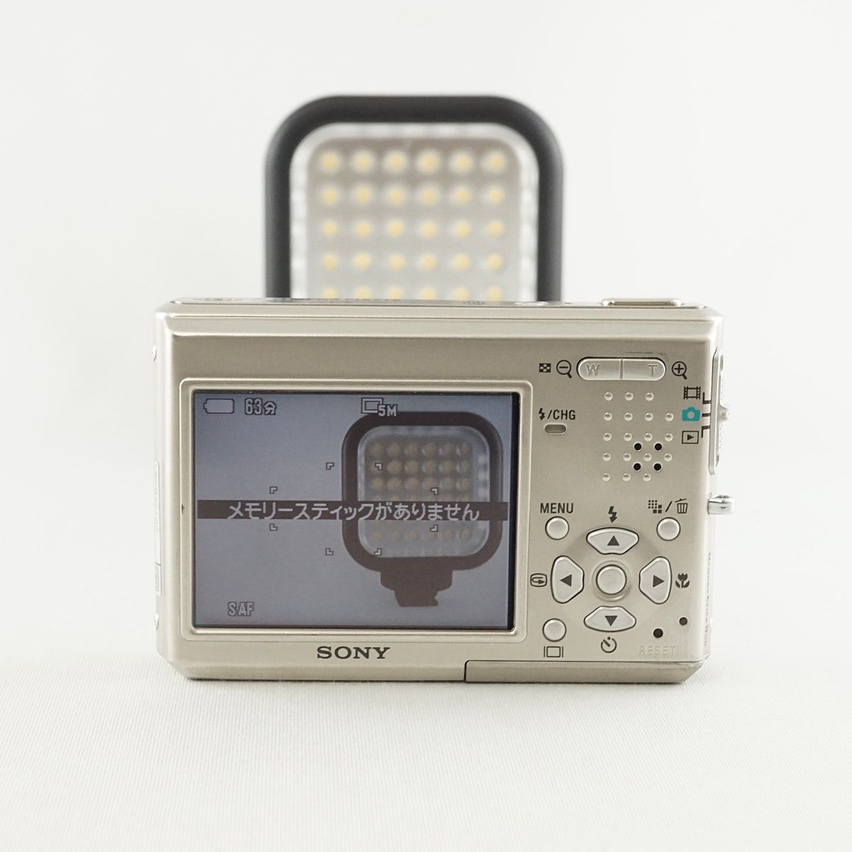 SONY Cyber-Shot DSC-T1 デジタルカメラ USED品 本体+バッテリー