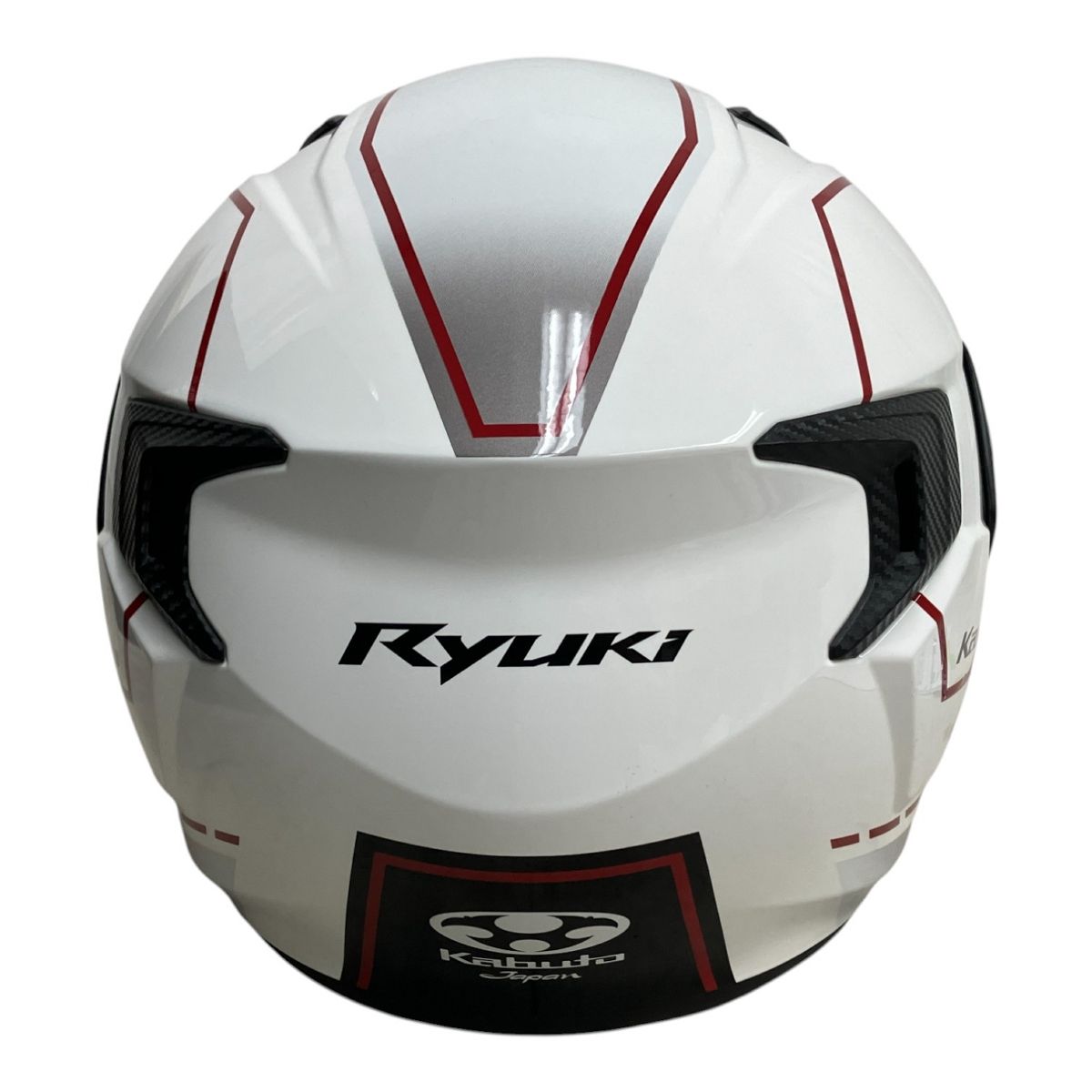 OGK KABUTO オージーケーカブト RYUKI BEAM ホワイト レッド