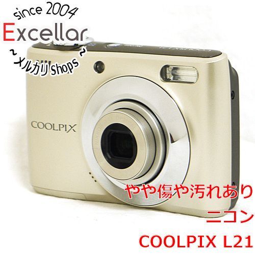 bn:7] Nikon デジカメ COOLPIX L21 シルバー 800万画素 訳あり 【公式