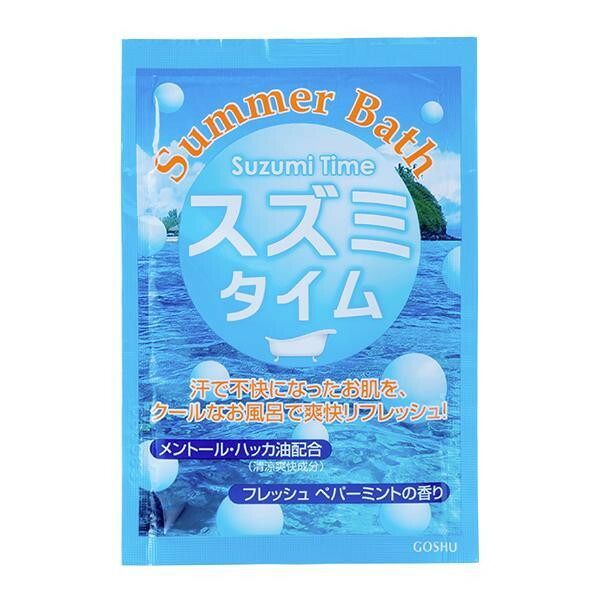 五洲薬品 入浴用化粧品 Summer Bath サマーバス スズミタイム 25g×10包 ×12箱 SB-ST
