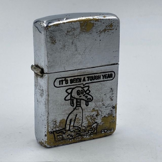 ジッポー ZIPPO ベトナムジッポー 1971年 変な犬の絵柄 使えます
