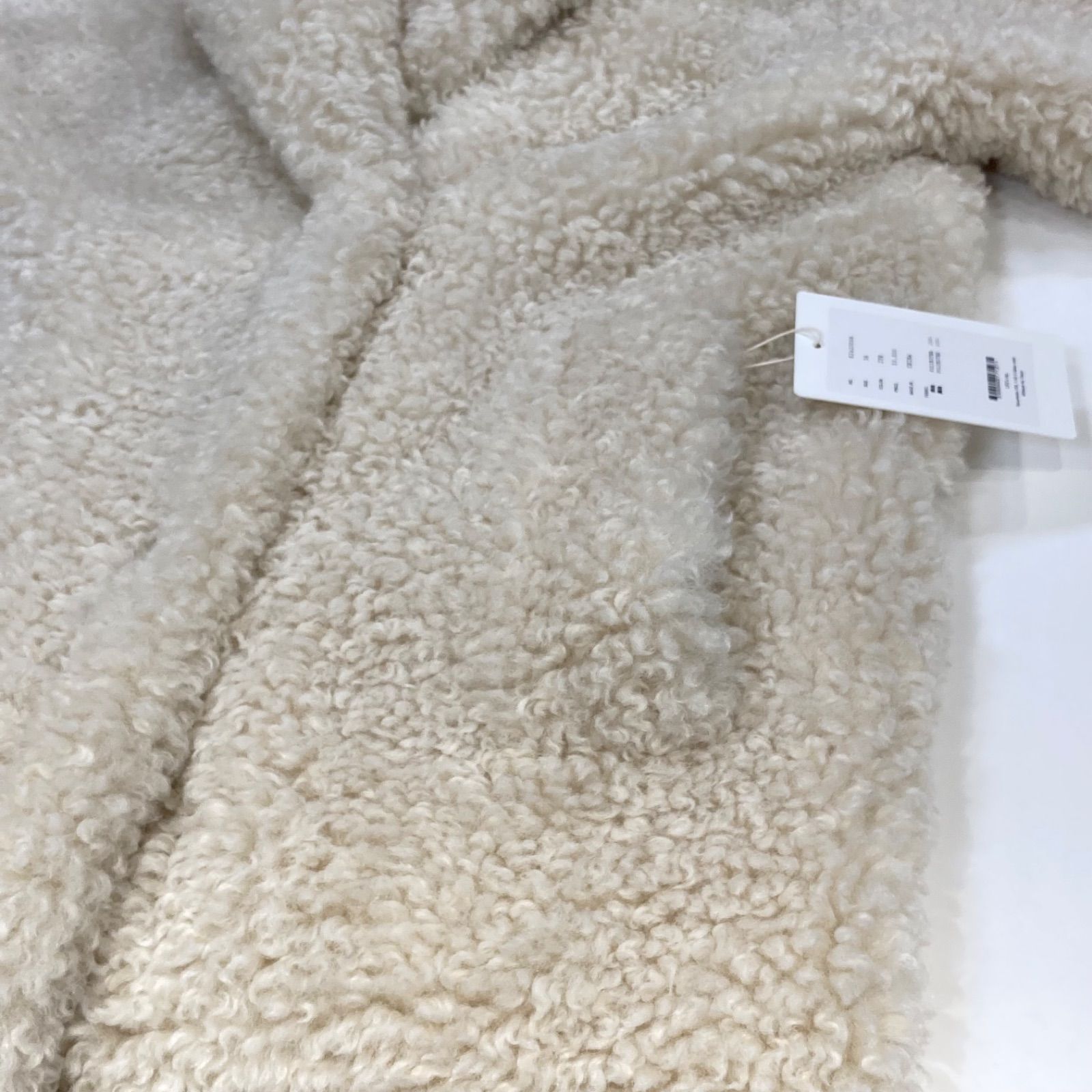 新品 タグ付き 未使用 anuke アンヌーク Ecofur Over Coat エコファー 