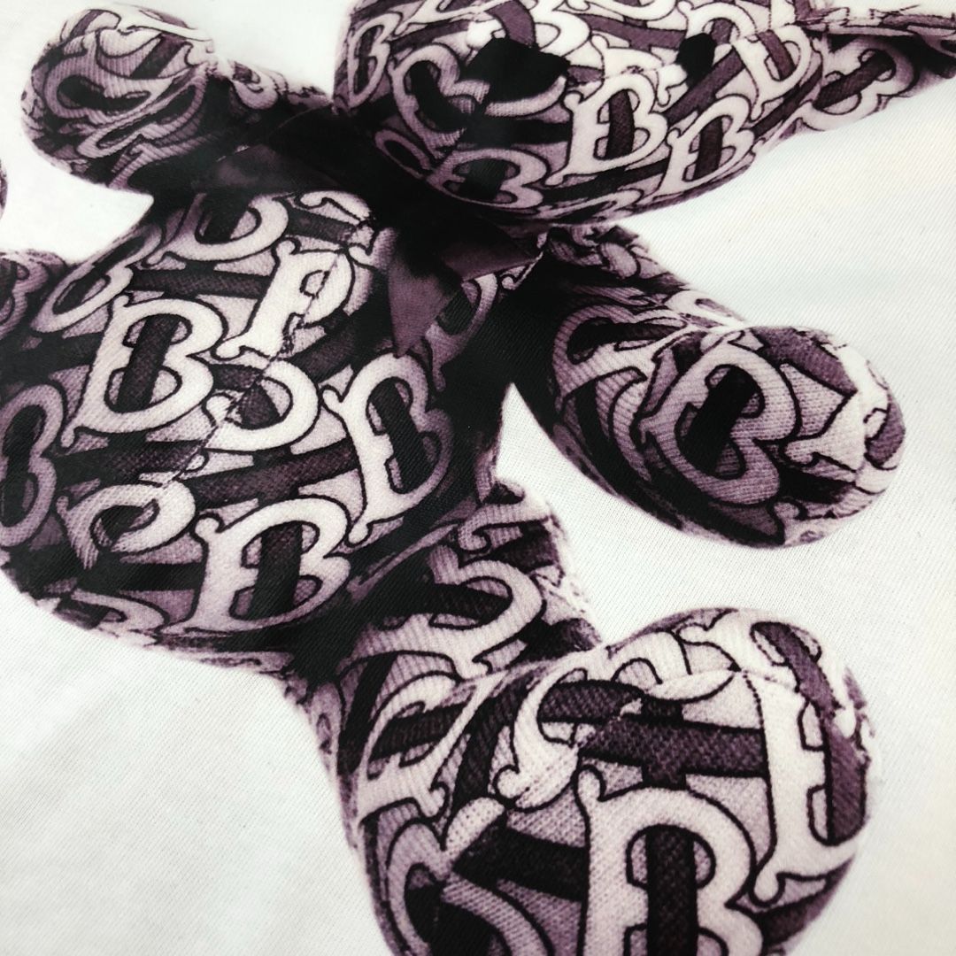 小熊プリントTシャツ