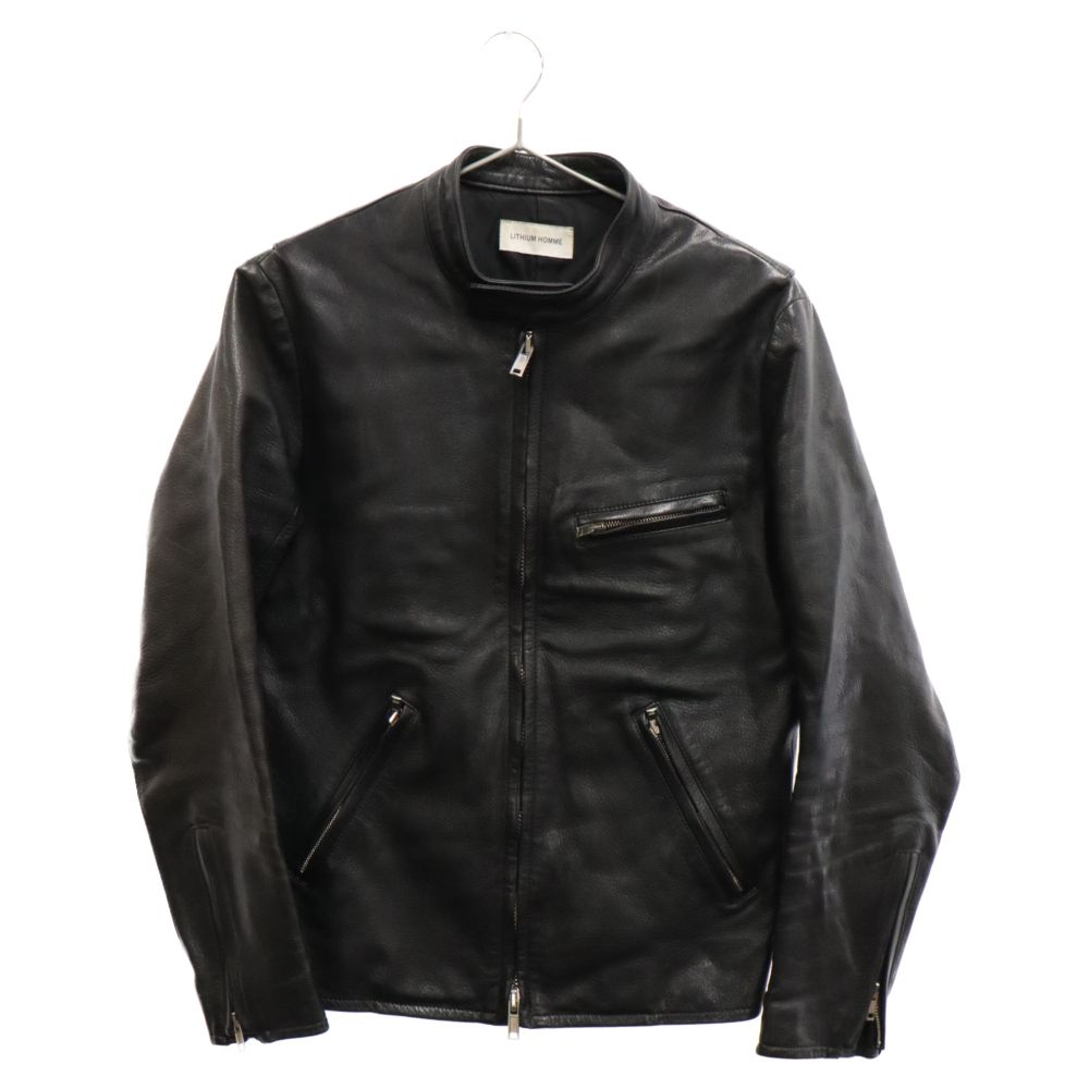 LITHIUM HOMME (リチウム オム) 22SS シングルライダース レザー