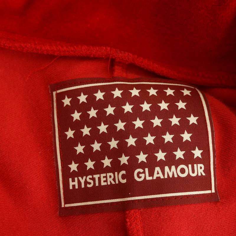 hysteric glamour✴︎アウター Hタグ(赤) ヒステリックグラマー HYSTERIC GLAMOUR PATCH CUSTOM パッチ