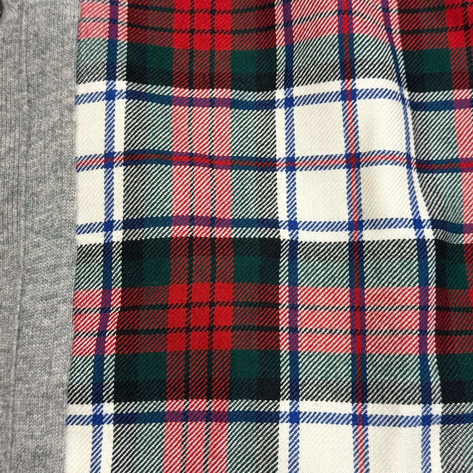 COMME des GARCONS SHIRT 20AW Tartan Panel Cardigan W28511 チェック 