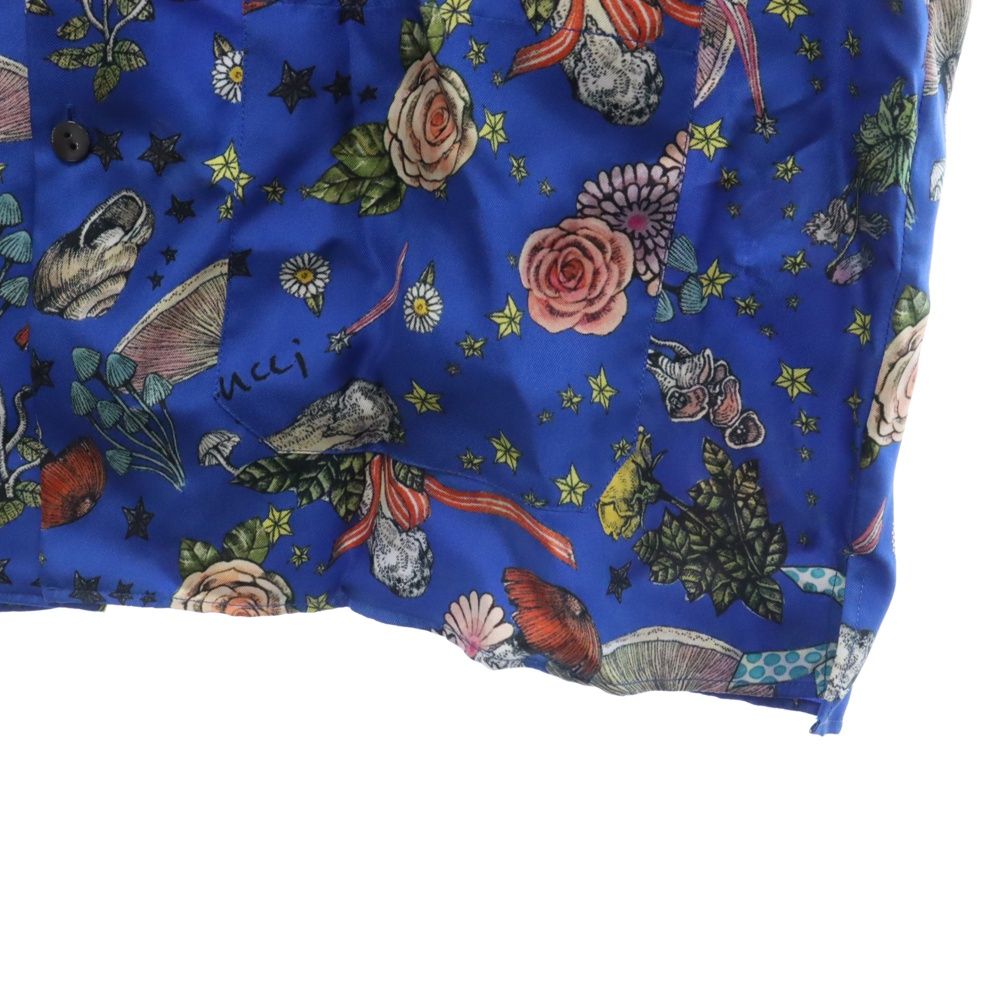 GUCCI (グッチ) ×ヒグチユウコ Mushroom Bowling Shirt 672619 GUCCI (グッチ) ×ヒグチユウコ Mushroom Bowling Shirt 672619