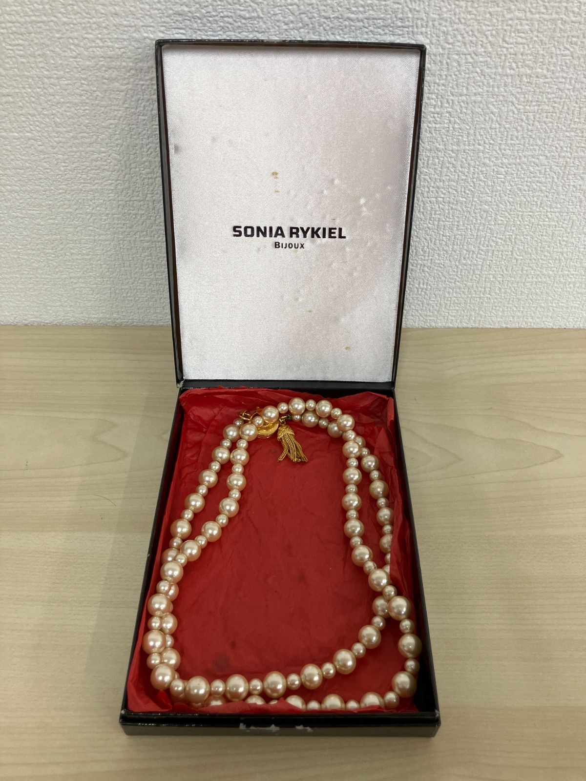 SONIA RYKIEL ロング　ネックレス SONIA RYKIEL ロング ネックレス - メルカリ