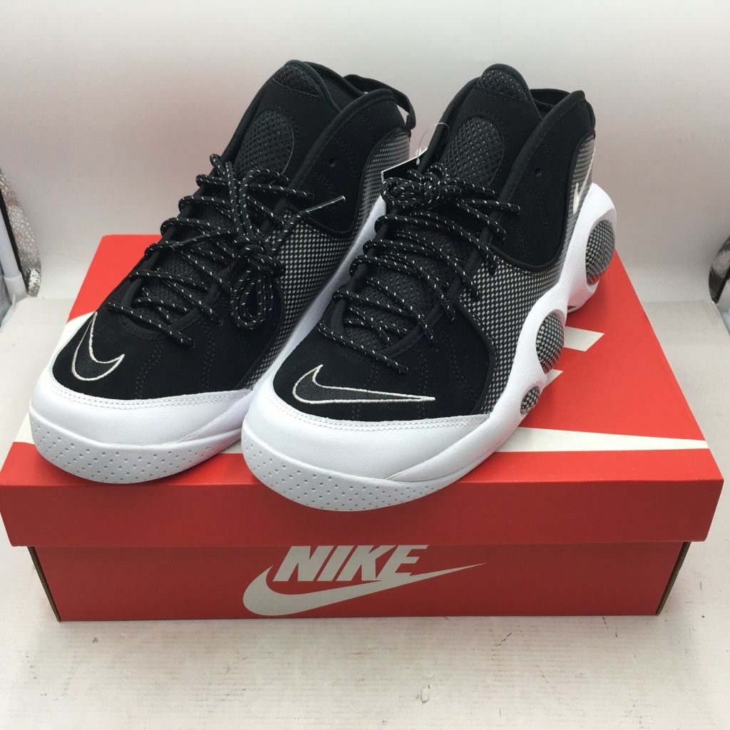 01w-1790 ナイキ 27.5cm メンズ  Nike Air Zoom Flight 95 Black Metallic  スニーカー  【中古品】