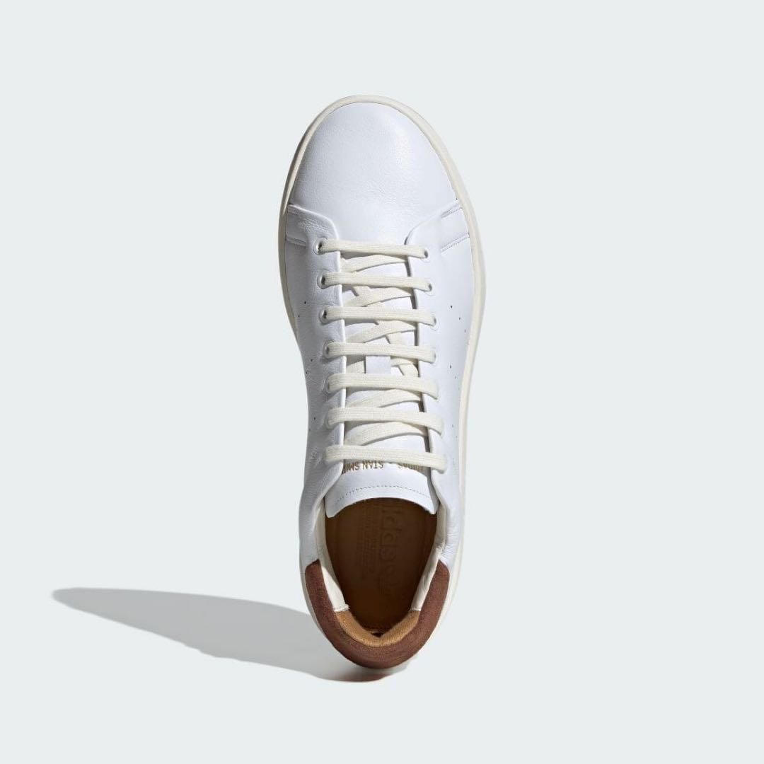 残り1足‼️天然皮革✨新品✨スタンスミス リコン adidas 24.5 茶 本革 
