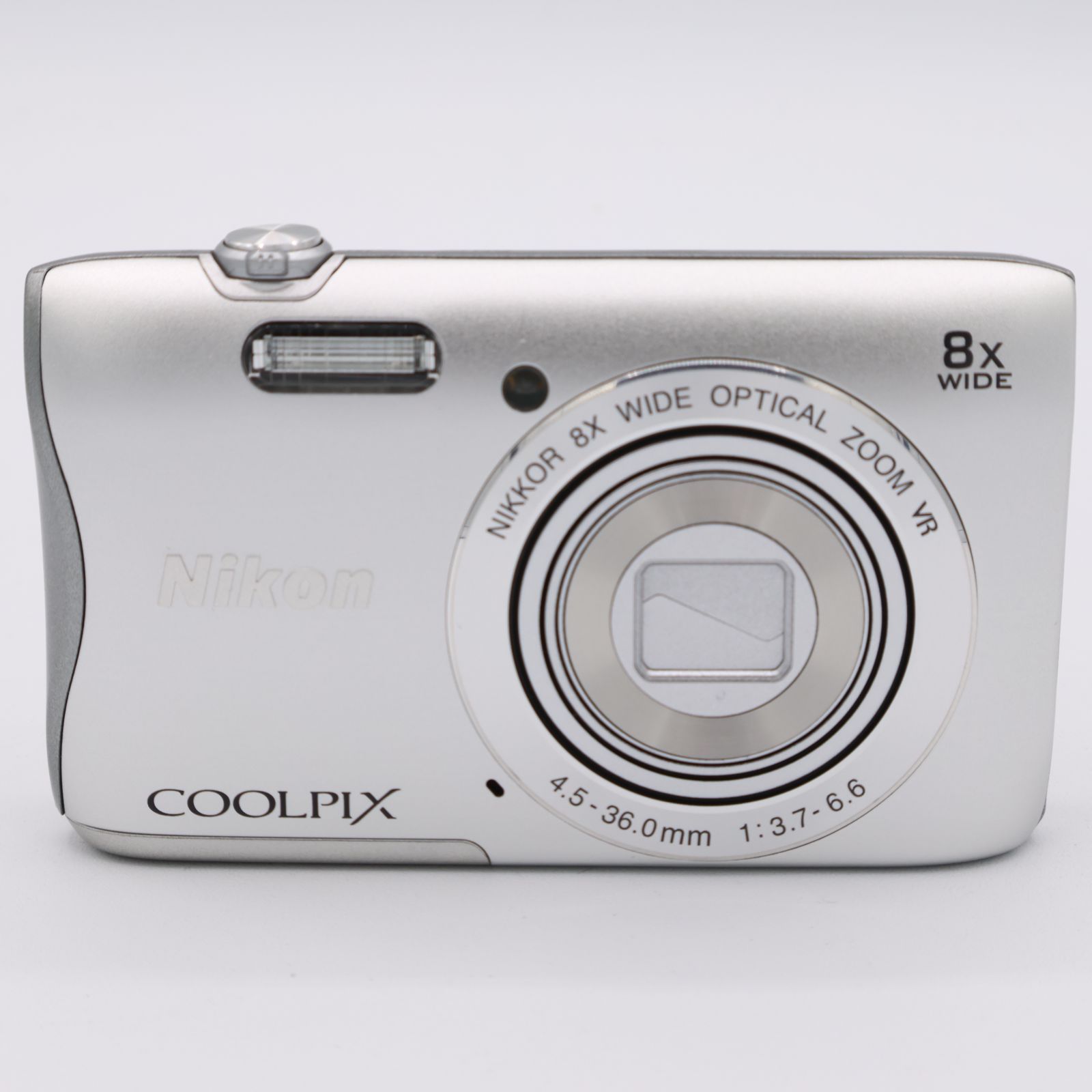 Nikon デジタルカメラ COOLPIX S3700 シルバー 光学8倍ズーム