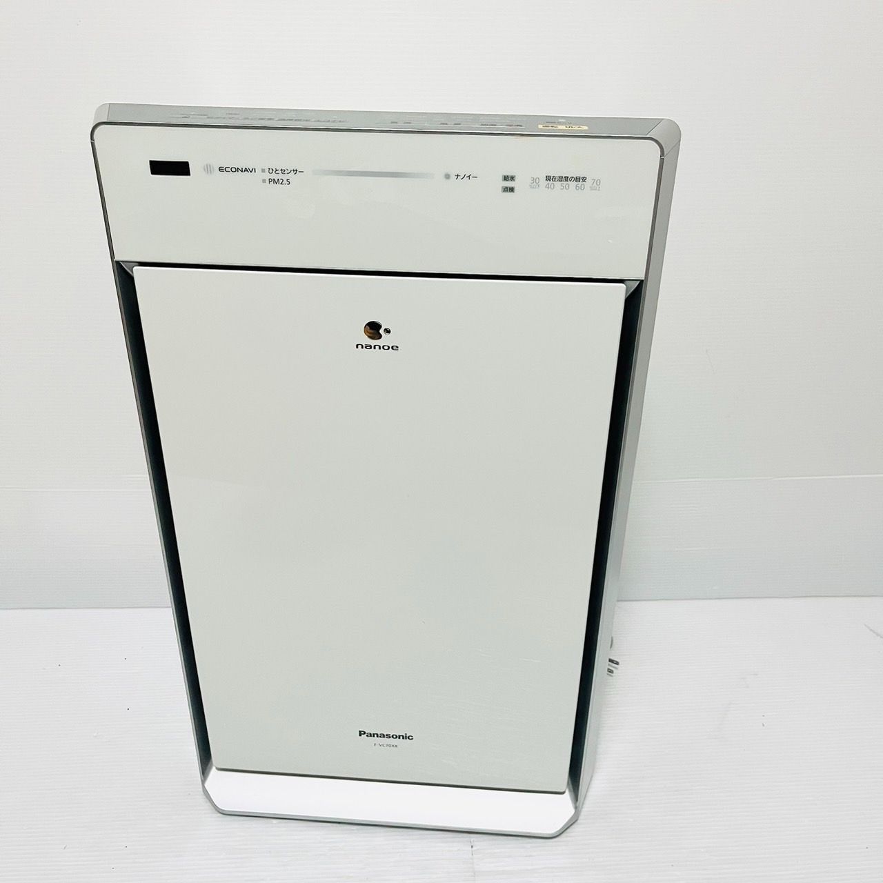 Panasonic 加湿空気清浄機 F-VC70XK-W - メルカリ