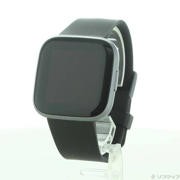【中古】Fitbit versa  ブラック Amazon.com: Fitbit Versa Smart Watch, Black/Black Aluminium
