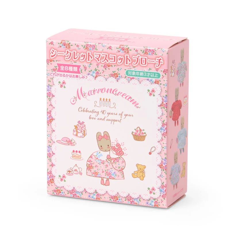 シークレット マスコット ブローチ 未開封 BOX マロンクリーム シークレット マスコット ブローチ 未開封 BOX マロンクリーム