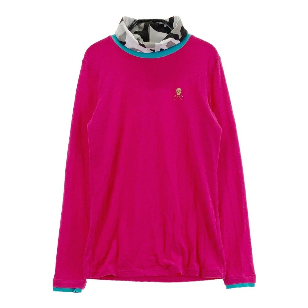 MARK&LONA マークアンドロナ タートルネック長袖Tシャツ ピンク 38