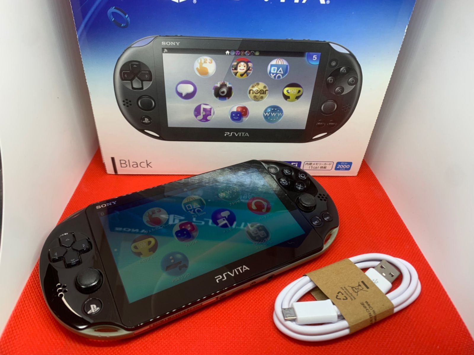 PS VITA2000 本体+おまけ⚪︎不具合なし○ライトモスグリーン