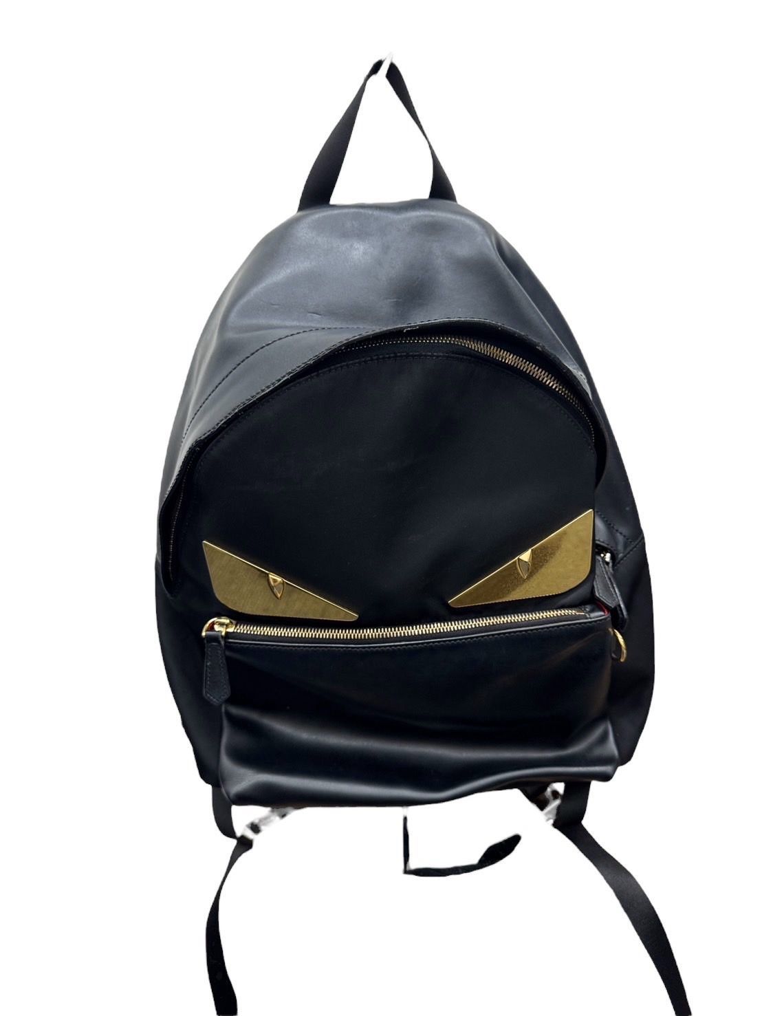 フェンディ リュックサック 黒 レザー バグズアイ モンスター　美品 FENDI（リュック/バックパック）のフリマアイテム一覧
