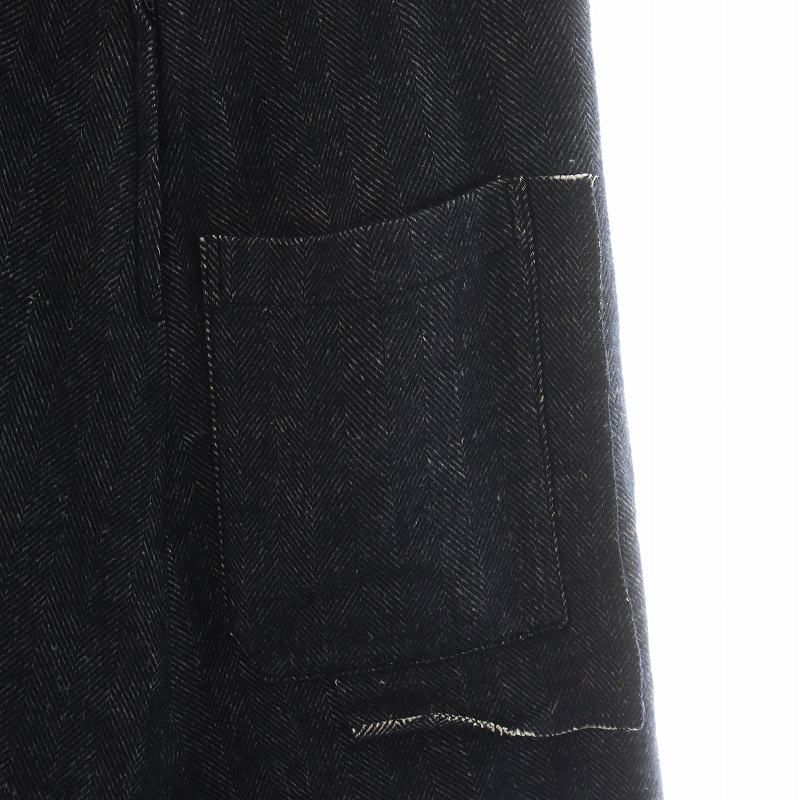 極美品✨Y's ワイズ サルエルパンツ ヨウジヤマモト チェック ヘリンボーン ワイズ Y's ヨウジヤマモト サルエルパンツ ヘリンボーン ウール