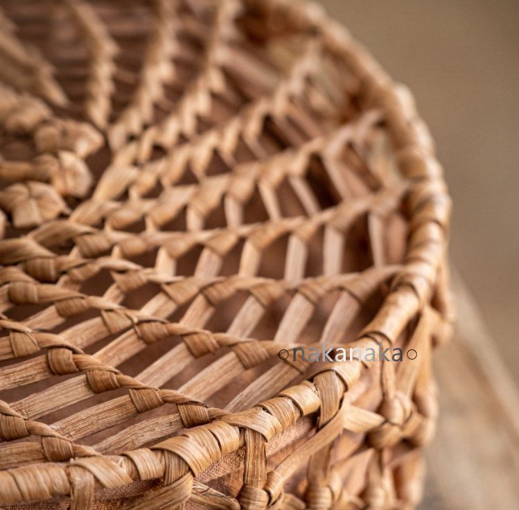 最高級 国産 山葡萄 やまぶどう 立体菱形編み かごバッグ 二番皮 国産柿渋