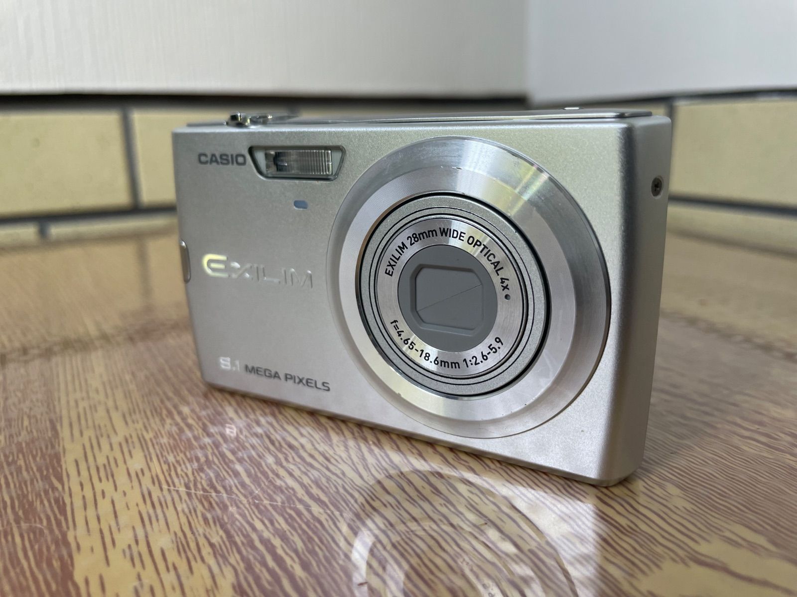 CASIO カシオ EX-Z250 シルバー 液晶影あり デジカメ コンデジ