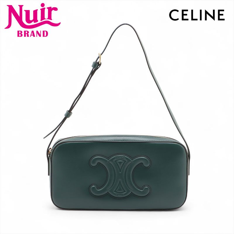 CELINE セリーヌ ショルダーバッグ トリオンフ レザー キュイル