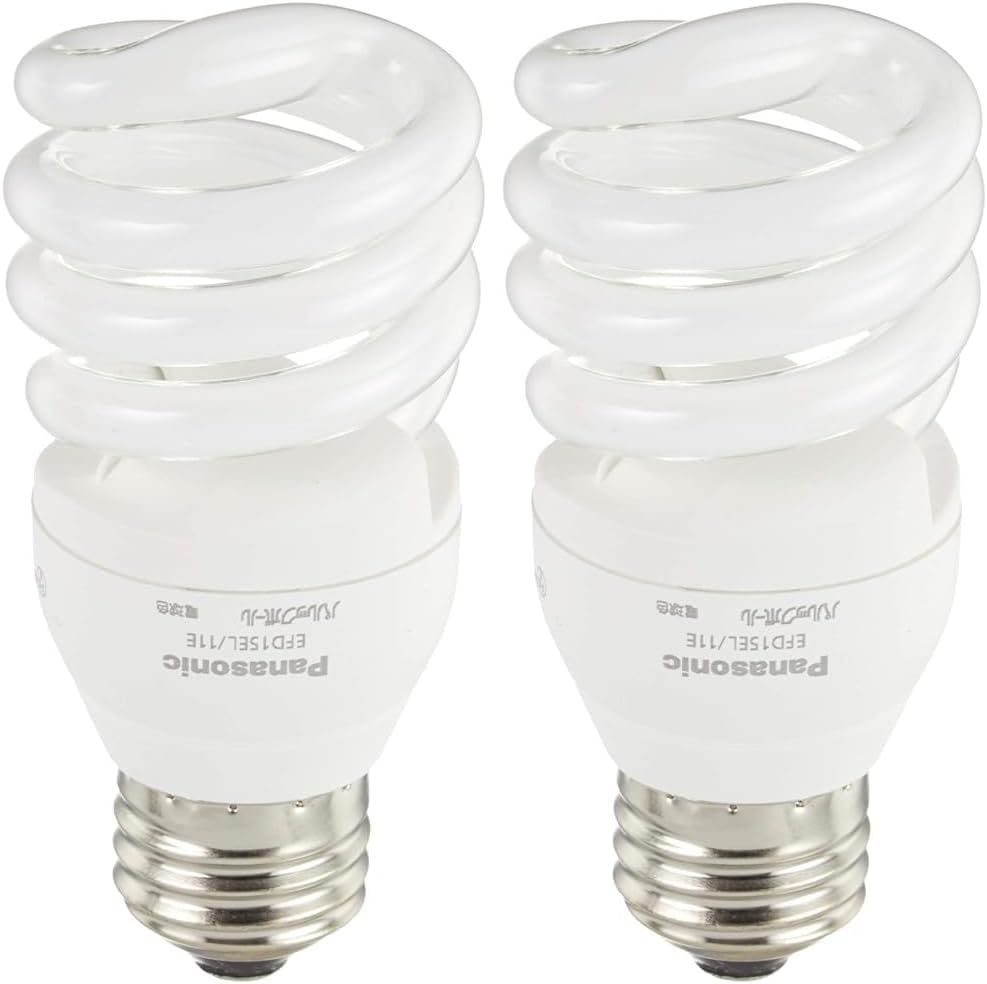 パナソニック 電球形蛍光灯 パルックボール 2個セット 口金直径26mm