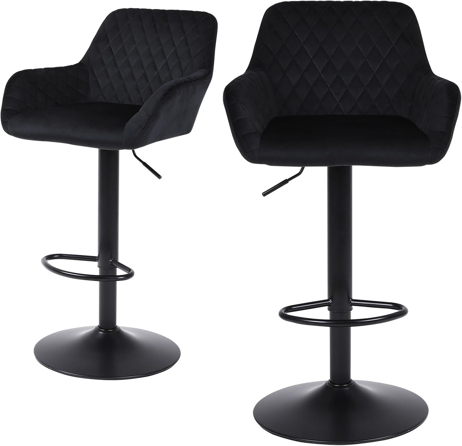 カウンターチェア シェル バーチェア 昇降式 1脚 ベルベット生地 ハイチェア Amazon｜Youhauchair カウンターチェア 2脚セット 背もたれ