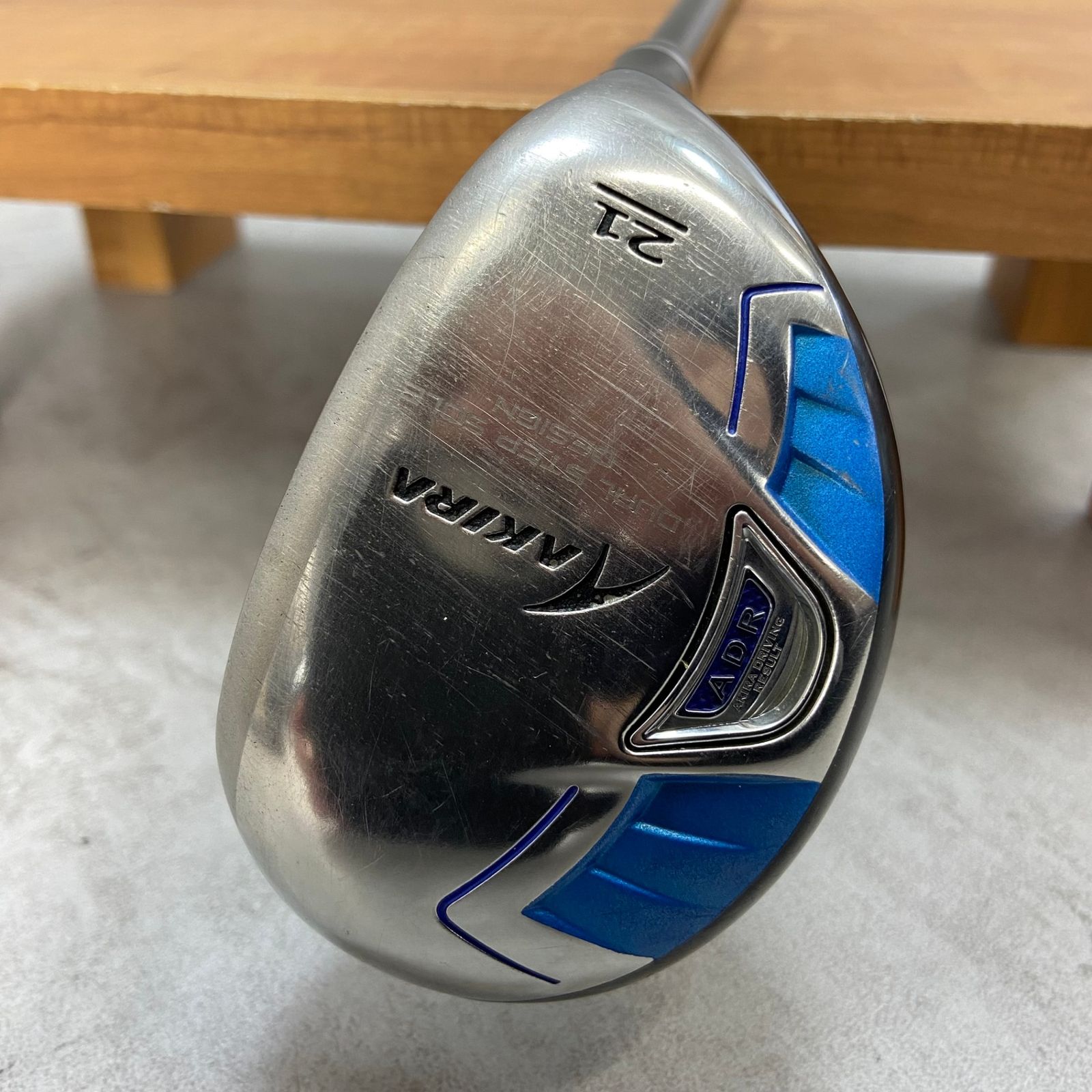 アキラ ADR メンズゴルフユーティリティー カーボン R2 24° 右